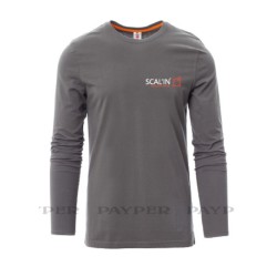 T-Shirt scal'in béton manches longues