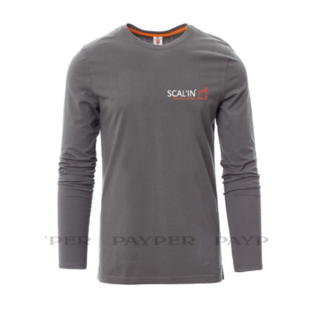 T-Shirt scal'in béton manches longues