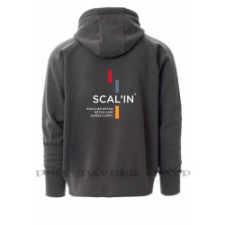 Sweat-shirt zippé capuche scal'in Garde - Corps