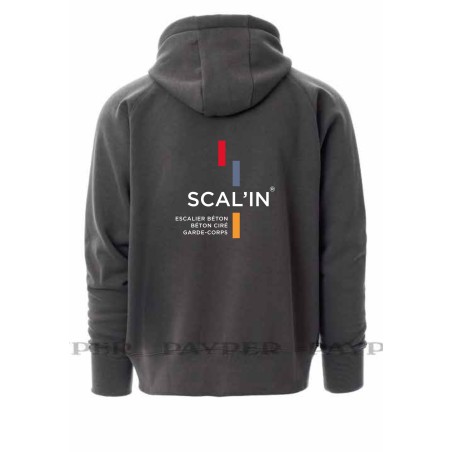 Sweat-shirt zippé capuche scal'in Garde - Corps
