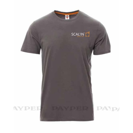T-Shirt scal'in béton ciré manches courtes